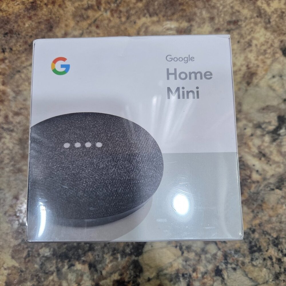Brand new in box, never opened Google Home Mini